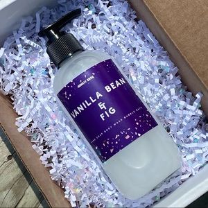 HONEST BRAY VANILLA BEAN & FIG Liquid Hand Soap Body Wash Bubble Bath 8 Oz